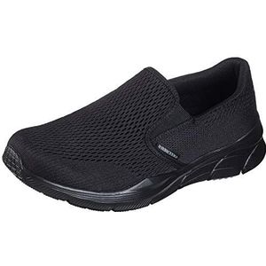 Skechers mens Slip-on Loafer, Black/Black, 10 US
