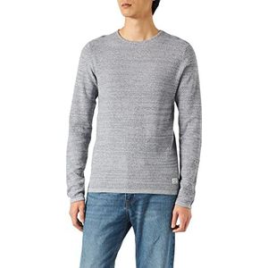 JACK & JONES Jjtheo Knit Crew Neck gebreide trui voor heren, Slate Gray, M