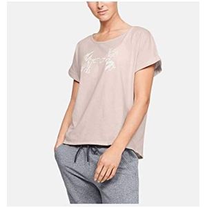 Under Armour Vrouwen Grafisch Script Logo Fashion SSC Shirt met korte mouwen