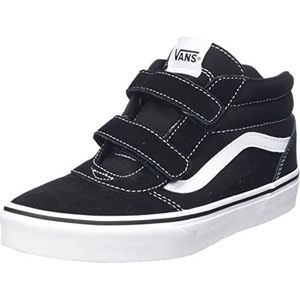 Vans Mixed Kids Ward Mid V Basket, Zweden canvas zwart wit, 26 EU