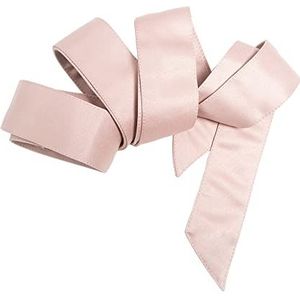 Maya Deluxe Damesriem voor dames, satijnen sjerp, tailleband, strik, accessoire voor bruidsmeisjes, bruidsmeisjes, bruiloft, bal, avondgelegenheid, Frosted Roze, S/M