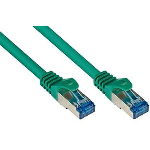 Alcasa Cat6 a 15 m 15 m Cat6 a s/FTP (S-STP) groen