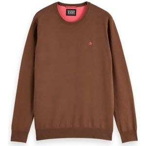 SCOTCH & SODA - Seasonal Core - Trui - Bruin