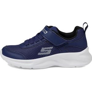 Skechers Unisex-kind Dynamatic Sneaker, Marine 1, 13 Little Kid