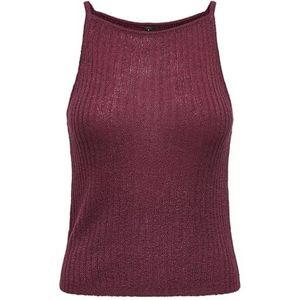 Gebreide Top - O-hals - Mouwloos - Regular Fit - Zacht Knitwear