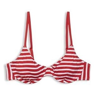 ESPRIT Dames Hamptons Beach RCS Uw.Bra Bikini, rood, 40
