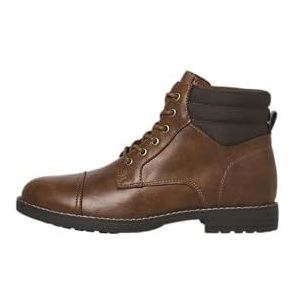 Jack & Jones - JFWDEWSBURY - Veterboots - Donkerbruin