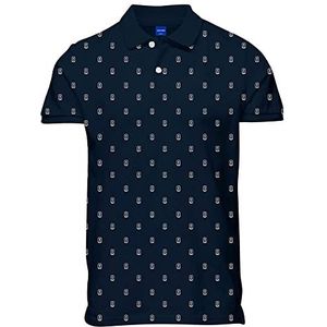 JACK & JONES - JORCOLLECT - Poloshirt - Navy Blazer - Katoen