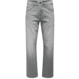 Onsedge - EDGE - Mid Waist Straight Fit Jeans - Mid Wash