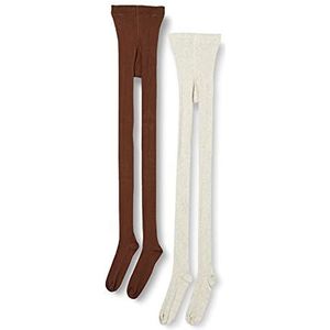 Minymo Stocking-Solid Rib panty, Thrush, 116R voor meisjes, Thrush