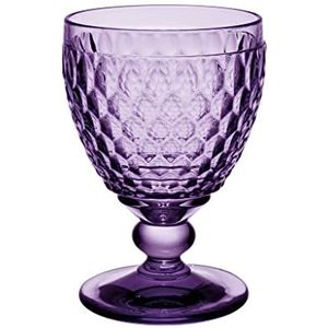 Villeroy & Boch – Boston Lavender waterglas, kristalglas gekleurd paars, inhoud 350ml