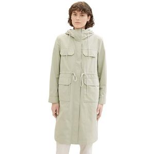 TOM TAILOR Dames 1040485 jas, 34895-Desert Green, S, 34895 - Desert Green, S