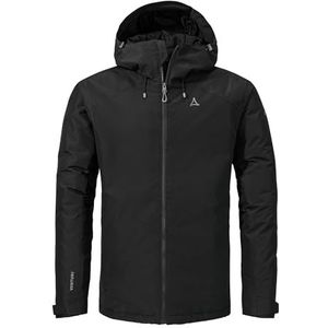 Schöffel Heren Ins Jacket Style Wildkar MNS winterjas, zwart, 52