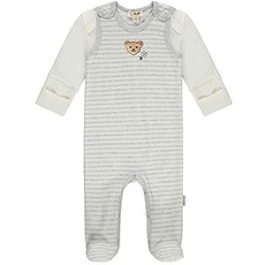 Steiff Unisex baby set rompers + T-shirt lange mouwen Gots ondergoed