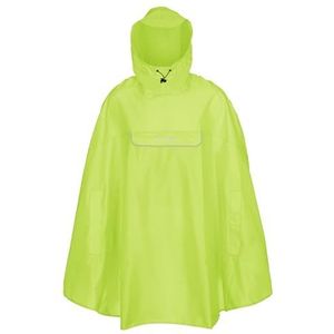 VAUDE Valdipino Regenponcho voor dames en heren, waterdicht, outdoorponcho, regenbescherming met geïntegreerde tas