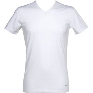 PUMA T-shirt voor heren met V-hals 1P