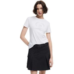 Desigual TS_Daisy, 1000 Blanco, XXL, wit, XXL