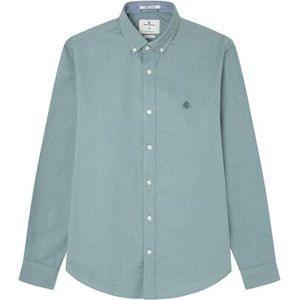 Springfield Herenhemd, dennengroen, S