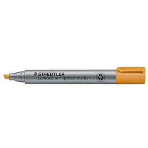 Staedtler 356 B-4 Lumocolor flipchartmarker wigvormige punt, 2 of 5 mm, 10 stuks, oranje