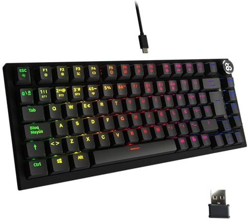 Newskill - NS-KB-PYROSPRO - Toetsenbord en Muis - Zwart - Gaming
