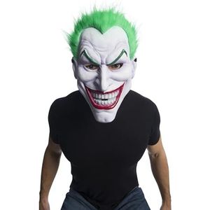 Officiële Rubie's DC Comic The Joker Mask met haar, Batman Super Villain, volwassen masker met haar - One Size