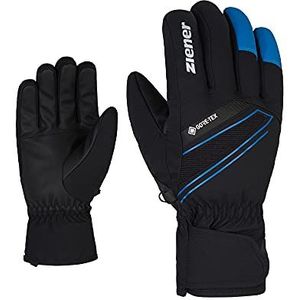 Ziener Gunar Skihandschoenen voor heren, wintersport, waterdicht, ademend, warm, Gore-Tex, Black.Persian Blue, 11