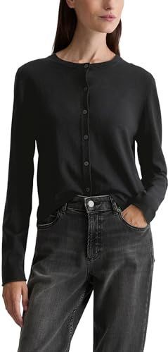 Marc O'Polo - Gebreid Vest - Zwart