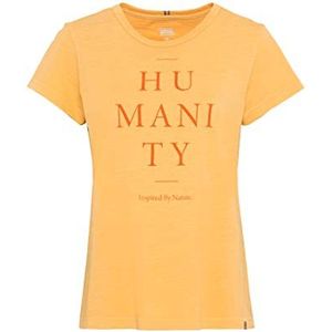 Camel Active Womenswear T-shirt voor dames, Sun Oranje, M