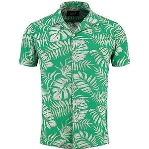 Key Largo MSH Havanna Overhemden met korte mouwen voor heren, May Green (1508), XL