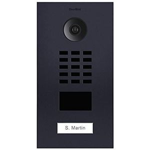 DoorBird D2101V Buitenunit Voor Video-deurintercom Via WiFi LAN RV - RAL 7016 (zijdemat)