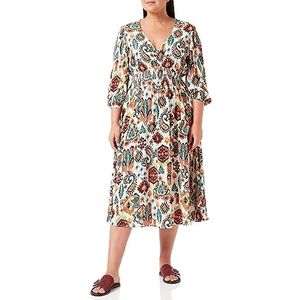 Mavi Bedrukte jurk; Kilim Print, Meerkleurig, XL