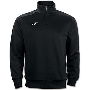 Joma Heren Rotal Faraon Half Zip Sweatshirt, Zwart (Negro - 100), 5XS