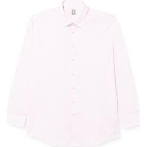 Jacques Britt Mesina Regular Fit Business overhemd voor heren, maat 106, meerkleurig (Rose 40), 38 NL (Fabrikant maat: S)