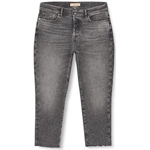 7 For All Mankind Dames Josefina Luxe Vintage met Worn Out Hem Jeans, grijs, 23W x 23L