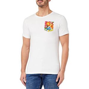 FRENCHCOOL 1988 T-shirt wit Fruits Summer, Wit, M