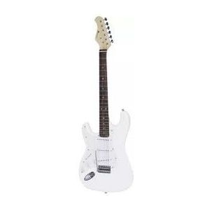 DIMAVERY ST-203 E-gitaar LH, wit