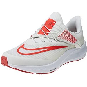 Nike Air Zoom Pegasus 39 Flyease, sneakers voor heren, Platinum Tint Lt Crimson White Adobe, 40.5 EU