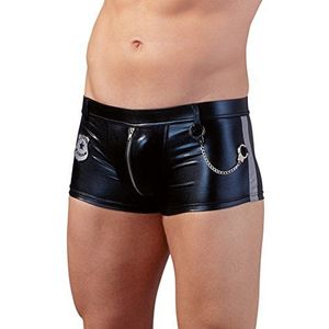 Svenjoyment Heren Pants Boxer Shorts Politie Zwart XL