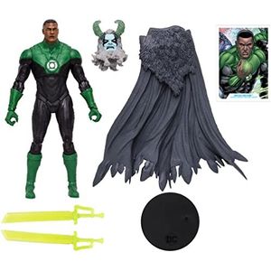 McFarlane Figuur John Stewart Green Lantern Multiverse DC Comics 18 cm Does Not Apply Toy Veelkleurig, One Size (BANPRESTO TM15473)