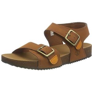 Timberland Castle Island 2 Strap (Junior) Sandalen voor kinderen, uniseks, roest, 32 EU