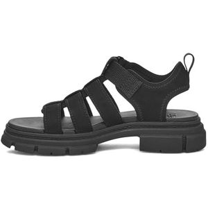 UGG Ashton Multistrap sandalen voor meisjes en jongens, Zwart, 22 EU