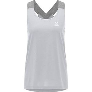 Haglöfs 605159_4V6 Ridge Tank Sweatshirt Dames Concrete SOLID Maat L