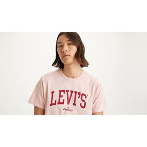 Levi's Graphic Crewneck Tee T-shirt Mannen, Varsity White +, XL