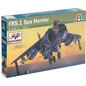 1:72 Italeri 1236 FRS.1 Sea Harrier Plane Plastic Modelbouwpakket