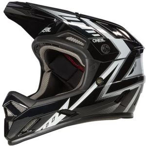 O'NEAL Mountainbike-helm, MTB Downhill, veiligheidsnorm EN1078, ventilatieopeningen voor luchtstroom en koeling, ABS-buitenschaal, backflip helm Knox V.23, volwassenen, zwart, wit, XXL