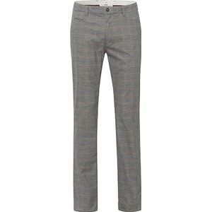 BRAX Fabio Dx Woolook Herenbroek, zilver, 32W x 32L