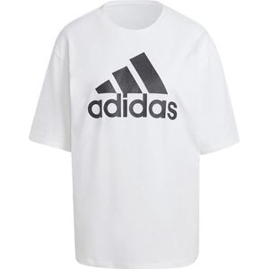 adidas Dames T-shirt (korte mouw) W Bl Bf Tee, wit/zwart, HR4930, S