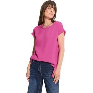 CECIL mousseline blouse, Bloomy Pink, XS