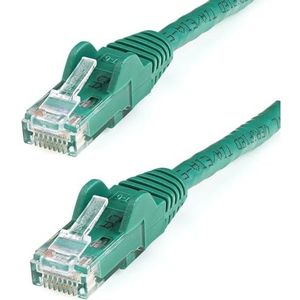 StarTech.com Cat6 Ethernet-kabel, patchkabel, zonder snagless Cat5-kabel, lange netwerkkabel, ethernetkabel, categorie 6 kabel, groen, 22,8 m