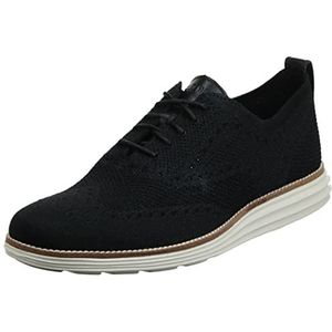 Cole Haan Dames Originalgrand Stitchlite Wingtip Oxford, Zwart Zwart Zwart Ivoor, 43 EU